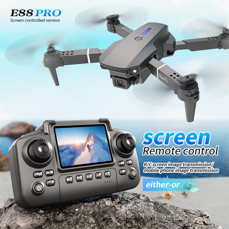 Drone Profissional E88 PRO com - Drone Surveying avaliação e preço