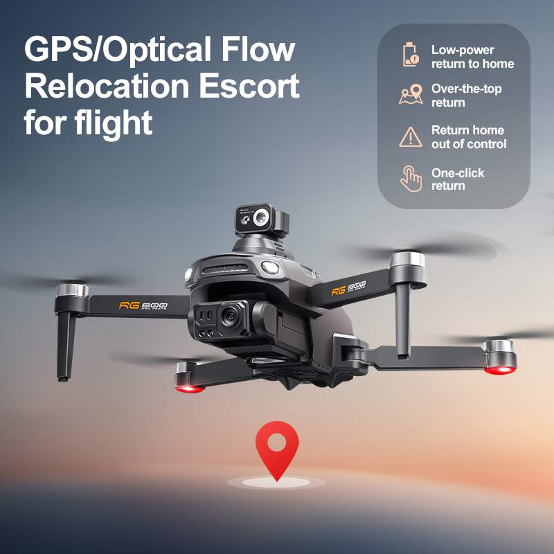 Drone RG800 MAX GPS Profission - Drone Surveying avaliação e preço