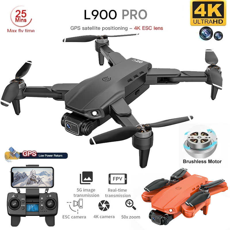 L900 pro gps drone 4k profissi - Drone Multispectral avaliação e preço