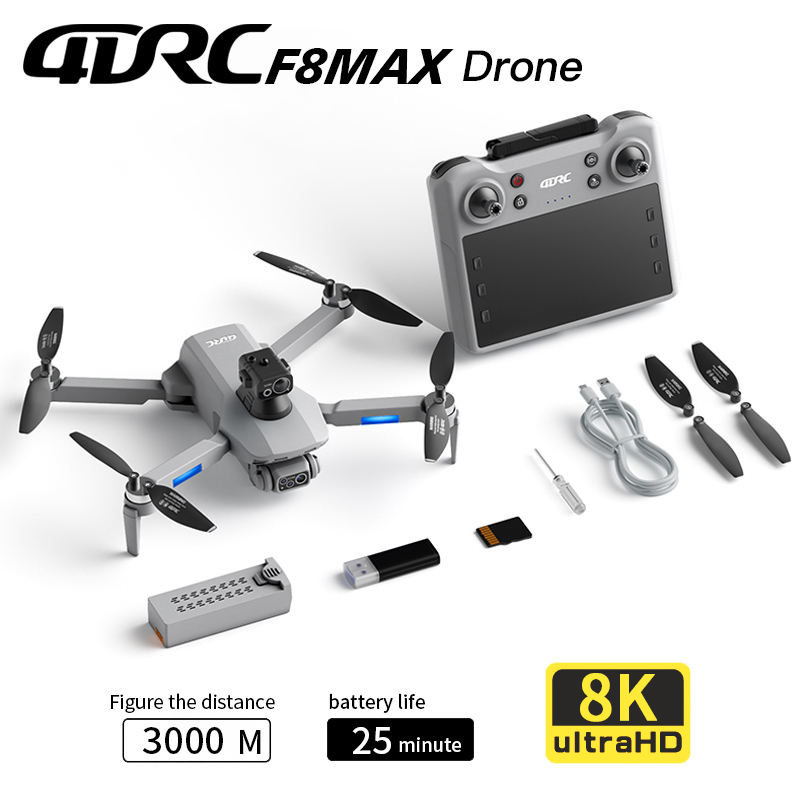 F8 max gps drone profissional  - Drone Surveying avaliação e preço