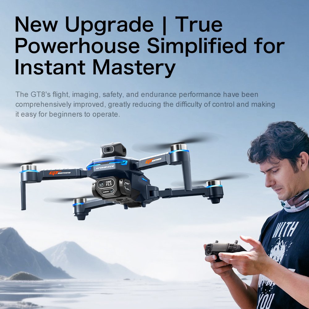 Drone GT8 original com control - Drone Photogrammetry avaliação e preço